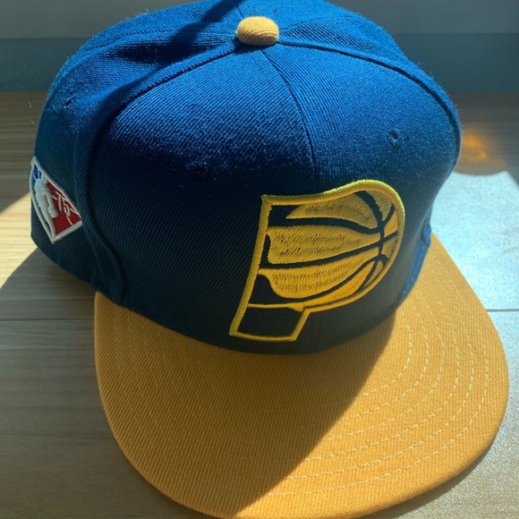 Adult Indiana Pacers SnapBack Hat Cap - Picture 2 of 5